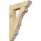 Ekena Millwork Balboa Slat Rough Sawn Bracket, Douglas Fir, 6"W x 30"D x 42"H BKT06X30X42BOA06RDF - alternate 1
